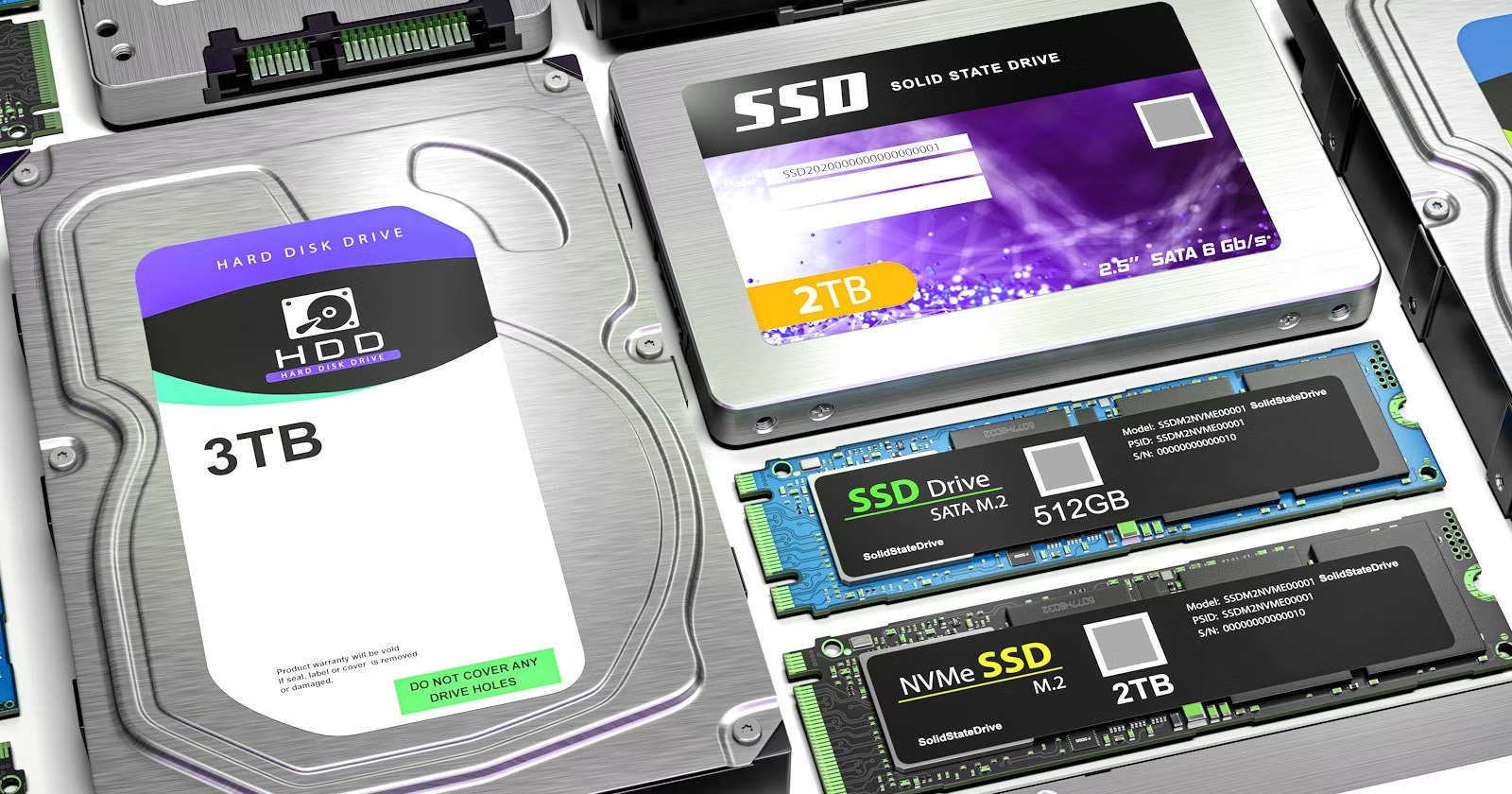 What is SSD? From Fundamentals to Choosing NVMe or SATA NVMe M.2 vs SATA SSD speed comparison
